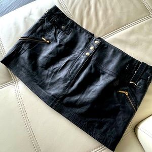 Leather Marciano Mini shirt